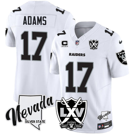 Men's Raiders 2024 Vapor Limited Jersey - 65th Anniversary - All Stitched LVRAI_KDZ - KINDOZY