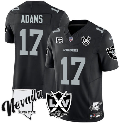 Men's Raiders 2025 Vapor Limited Jersey - 65th Anniversary - All Stitched LVRAI_KDZ - KINDOZY