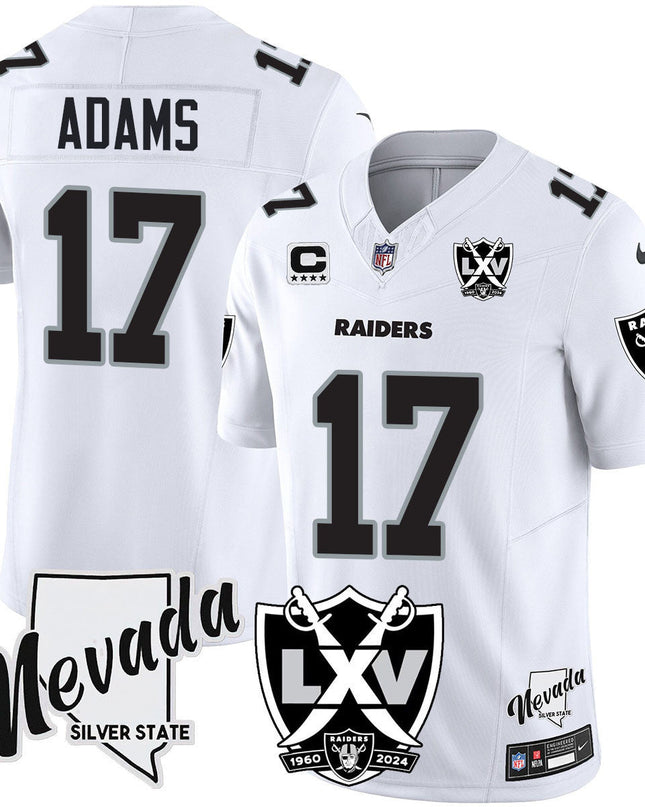Men's Raiders 2025 Vapor Limited Jersey - 65th Anniversary - All Stitched LVRAI_KDZ - KINDOZY