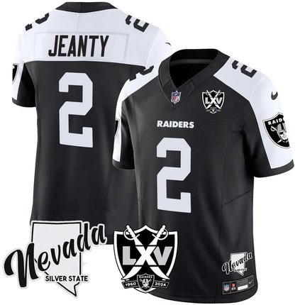 Men's Raiders 2025 Vapor Limited Jersey - 65th Anniversary - All Stitched LVRAI_KDZ - KINDOZY