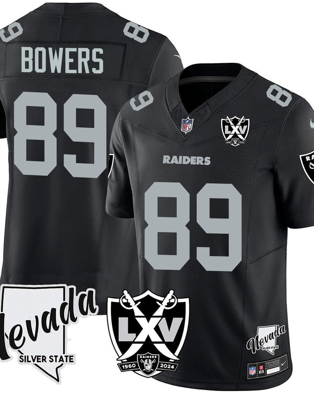 Men's Raiders 2025 Vapor Limited Jersey - 65th Anniversary - All Stitched LVRAI_KDZ - KINDOZY