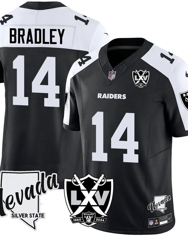 Men's Raiders 2025 Vapor Limited Jersey - 65th Anniversary - All Stitched LVRAI_KDZ - KINDOZY