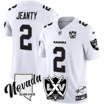 Men's Raiders 2025 Vapor Limited Jersey - 65th Anniversary - All Stitched LVRAI_KDZ - KINDOZY