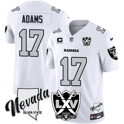 Men's Raiders 2025 Vapor Limited Jersey - 65th Anniversary - All Stitched LVRAI_KDZ - KINDOZY