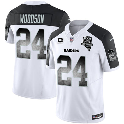 Men's Raiders Arch Smoke Vapor Jersey - All Stitched LVRAI_KDZ - KINDOZY
