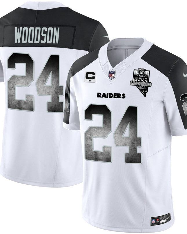 Men's Raiders Arch Smoke Vapor Jersey - All Stitched LVRAI_KDZ - KINDOZY