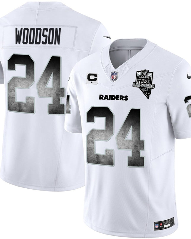 Men's Raiders Arch Smoke Vapor Jersey - All Stitched LVRAI_KDZ - KINDOZY