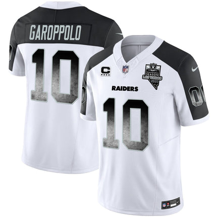Men's Raiders Arch Smoke Vapor Jersey - All Stitched LVRAI_KDZ - KINDOZY