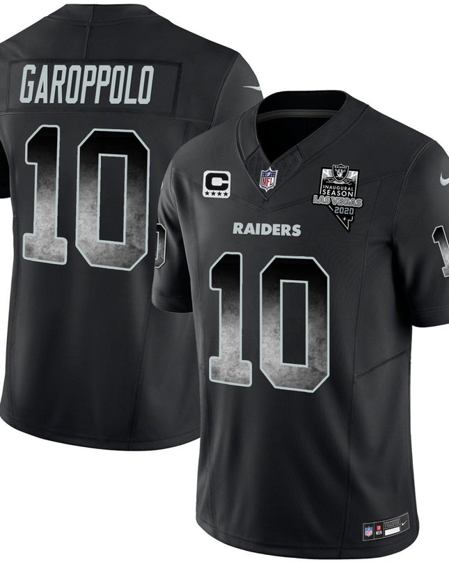 Men's Raiders Arch Smoke Vapor Jersey - All Stitched LVRAI_KDZ - KINDOZY