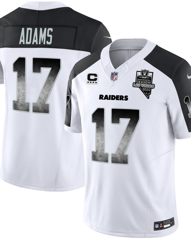 Men's Raiders Arch Smoke Vapor Jersey - All Stitched LVRAI_KDZ - KINDOZY