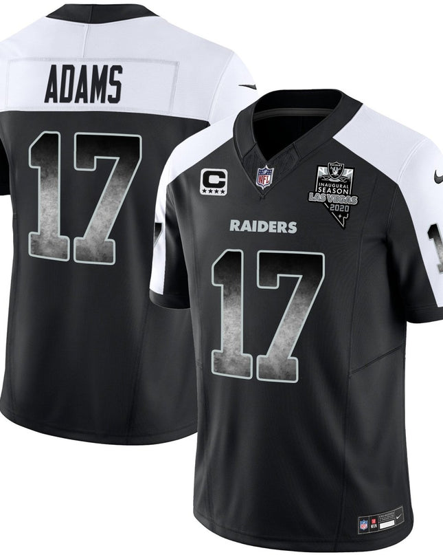 Men's Raiders Arch Smoke Vapor Jersey - All Stitched LVRAI_KDZ - KINDOZY
