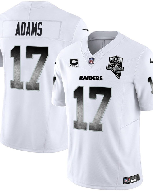 Men's Raiders Arch Smoke Vapor Jersey - All Stitched LVRAI_KDZ - KINDOZY