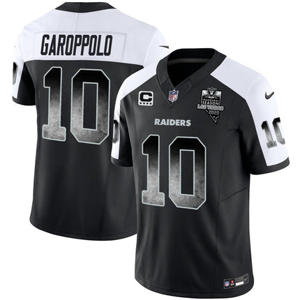 Men's Raiders Arch Smoke Vapor Jersey - All Stitched LVRAI_KDZ - KINDOZY