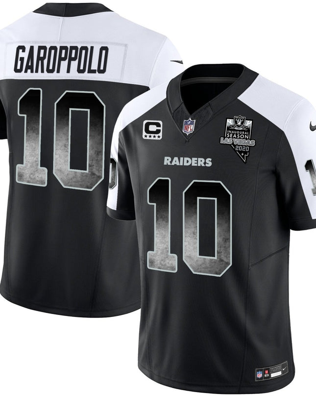 Men's Raiders Arch Smoke Vapor Jersey - All Stitched LVRAI_KDZ - KINDOZY