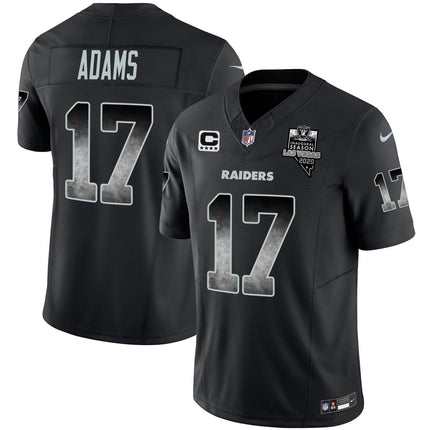 Men's Raiders Arch Smoke Vapor Jersey - All Stitched LVRAI_KDZ - KINDOZY