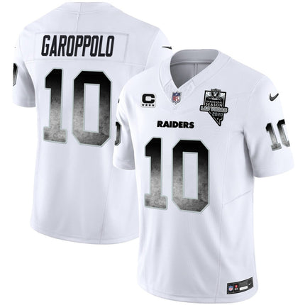 Men's Raiders Arch Smoke Vapor Jersey - All Stitched LVRAI_KDZ - KINDOZY
