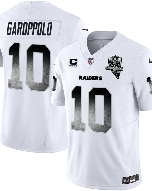 Men's Raiders Arch Smoke Vapor Jersey - All Stitched LVRAI_KDZ - KINDOZY