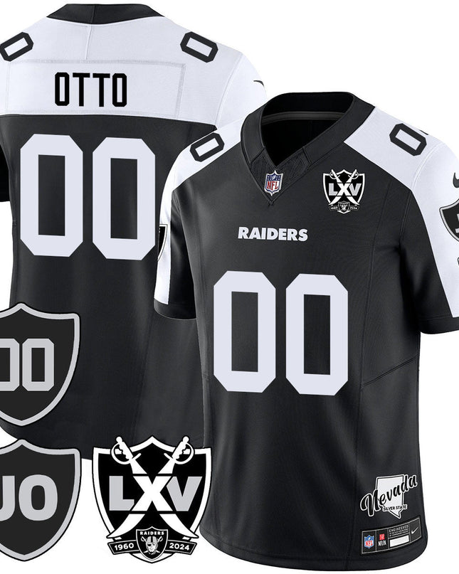 Men's Raiders Vapor Limited Jersey - All Stitched - Honor Jim Otto LVRAI_KDZ - KINDOZY