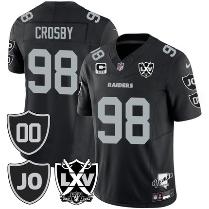 Men's Raiders Vapor Limited Jersey - All Stitched - Honor Jim Otto LVRAI_KDZ - KINDOZY