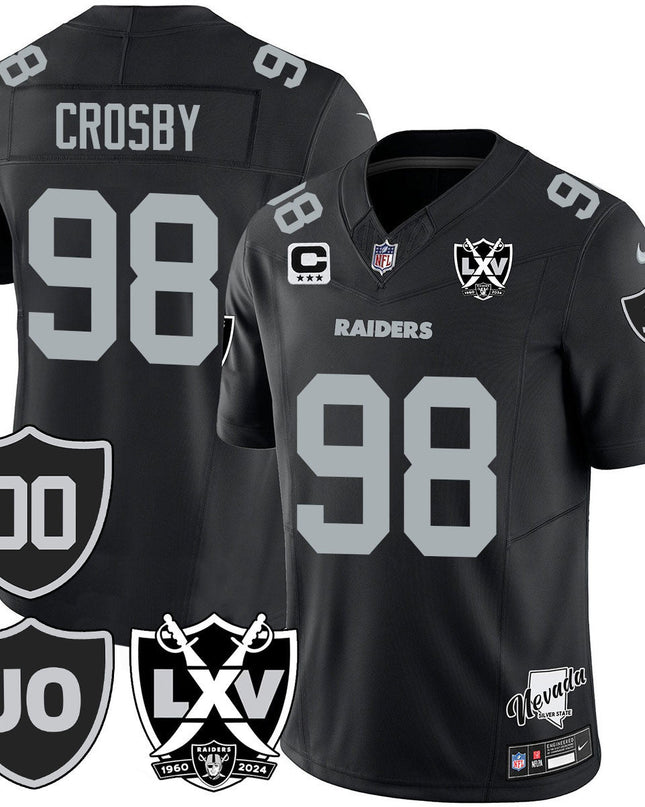 Men's Raiders Vapor Limited Jersey - All Stitched - Honor Jim Otto LVRAI_KDZ - KINDOZY