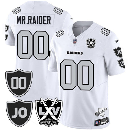 Men's Raiders Vapor Limited Jersey - All Stitched - Honor Jim Otto LVRAI_KDZ - KINDOZY