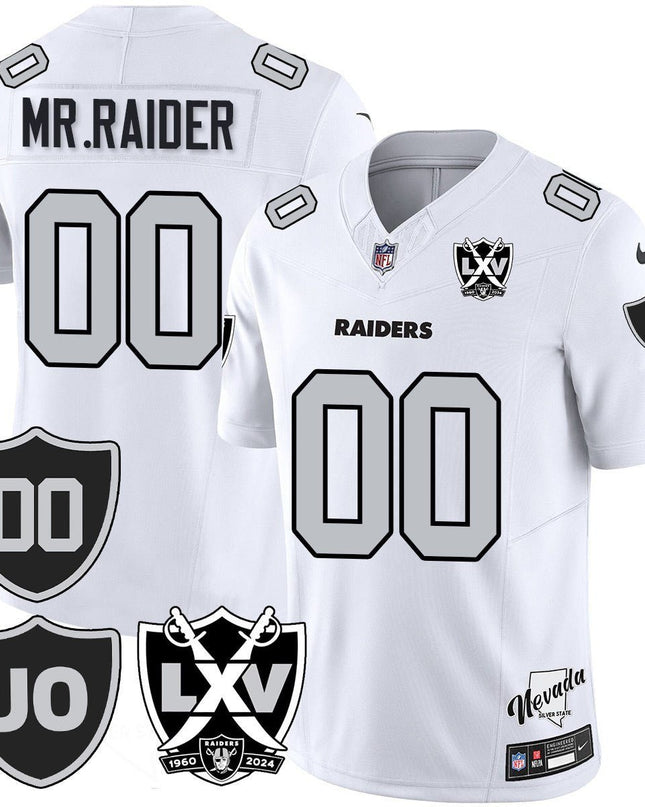 Men's Raiders Vapor Limited Jersey - All Stitched - Honor Jim Otto LVRAI_KDZ - KINDOZY