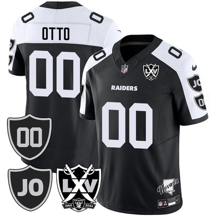Men's Raiders Vapor Limited Jersey - All Stitched - Honor Jim Otto LVRAI_KDZ - KINDOZY