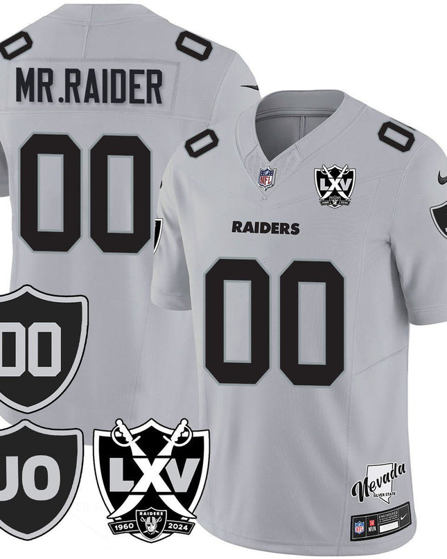 Men's Raiders Vapor Limited Jersey - All Stitched - Honor Jim Otto LVRAI_KDZ - KINDOZY