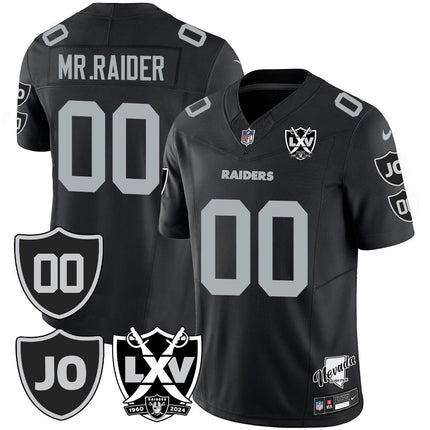 Men's Raiders Vapor Limited Jersey - All Stitched - Honor Jim Otto LVRAI_KDZ - KINDOZY