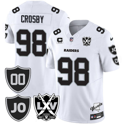 Men's Raiders Vapor Limited Jersey - All Stitched - Honor Jim Otto LVRAI_KDZ - KINDOZY