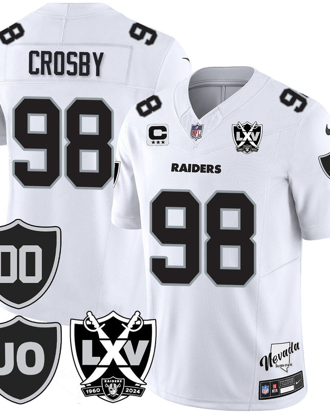 Men's Raiders Vapor Limited Jersey - All Stitched - Honor Jim Otto LVRAI_KDZ - KINDOZY