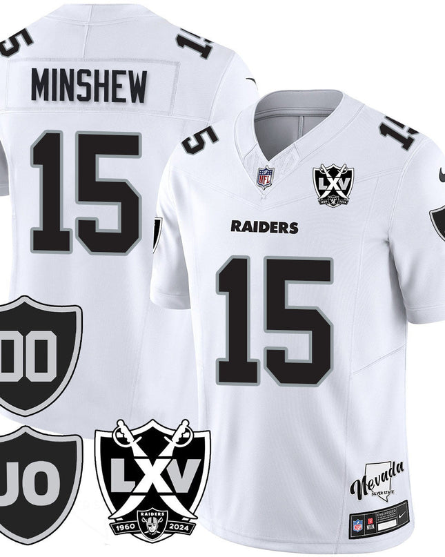 Men's Raiders Vapor Limited Jersey - All Stitched - Honor Jim Otto LVRAI_KDZ - KINDOZY