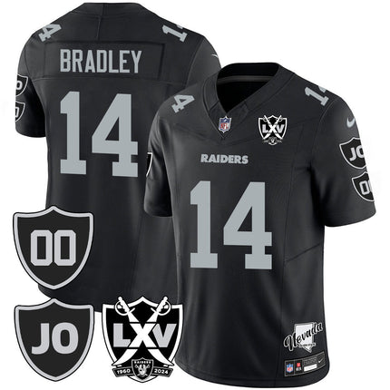 Men's Raiders Vapor Limited Jersey - All Stitched - Honor Jim Otto LVRAI_KDZ - KINDOZY