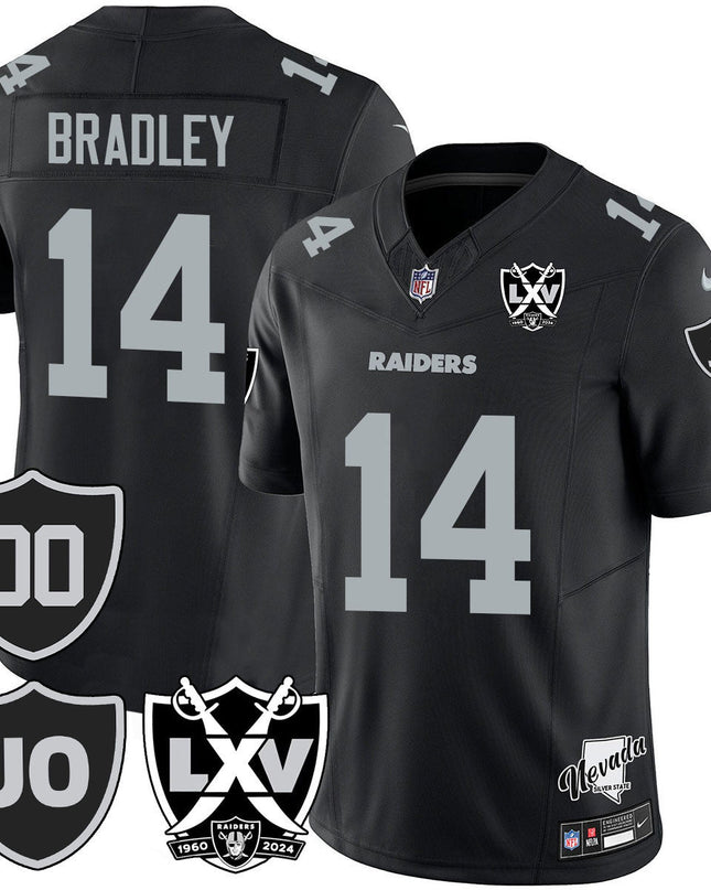 Men's Raiders Vapor Limited Jersey - All Stitched - Honor Jim Otto LVRAI_KDZ - KINDOZY