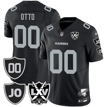 Men's Raiders Vapor Limited Jersey - All Stitched - Honor Jim Otto LVRAI_KDZ - KINDOZY