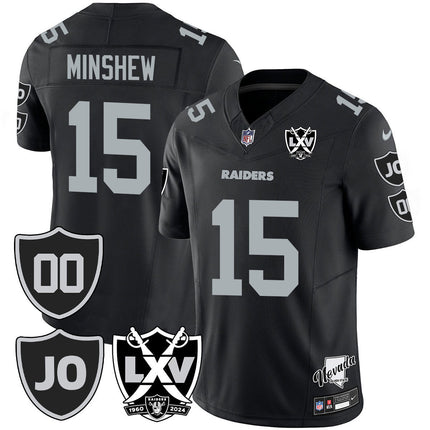 Men's Raiders Vapor Limited Jersey - All Stitched - Honor Jim Otto LVRAI_KDZ - KINDOZY