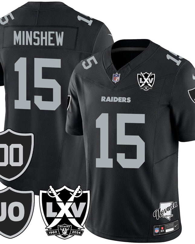 Men's Raiders Vapor Limited Jersey - All Stitched - Honor Jim Otto LVRAI_KDZ - KINDOZY