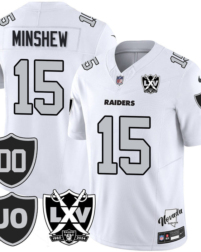 Men's Raiders Vapor Limited Jersey - All Stitched - Honor Jim Otto LVRAI_KDZ - KINDOZY