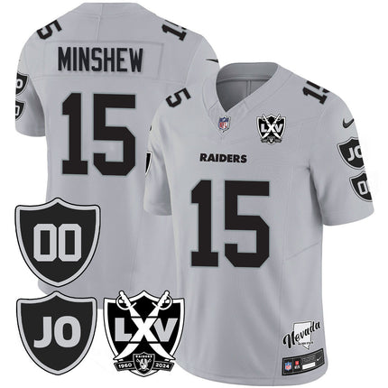 Men's Raiders Vapor Limited Jersey - All Stitched - Honor Jim Otto LVRAI_KDZ - KINDOZY
