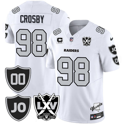 Men's Raiders Vapor Limited Jersey - All Stitched - Honor Jim Otto LVRAI_KDZ - KINDOZY