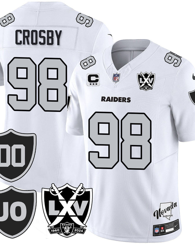 Men's Raiders Vapor Limited Jersey - All Stitched - Honor Jim Otto LVRAI_KDZ - KINDOZY