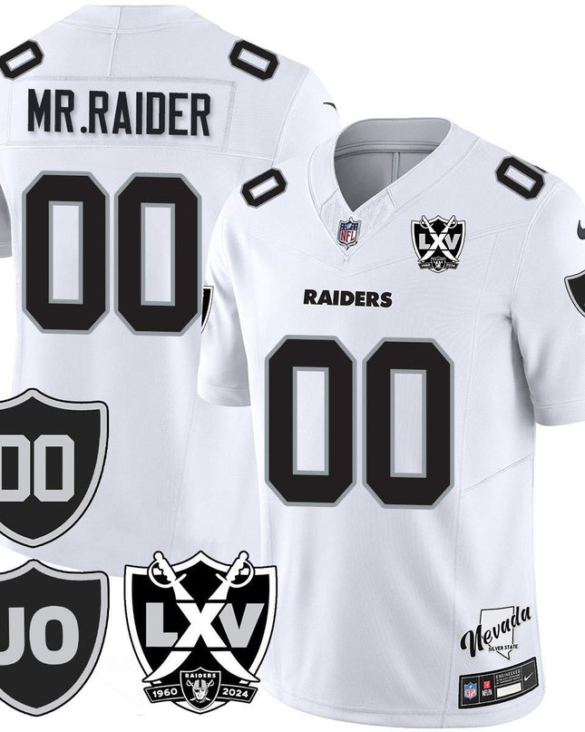 Men's Raiders Vapor Limited Jersey - All Stitched - Honor Jim Otto LVRAI_KDZ - KINDOZY