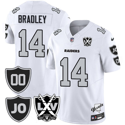 Men's Raiders Vapor Limited Jersey - All Stitched - Honor Jim Otto LVRAI_KDZ - KINDOZY
