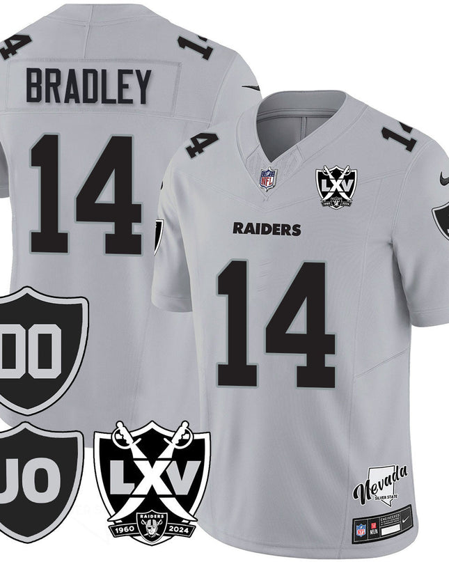 Men's Raiders Vapor Limited Jersey - All Stitched - Honor Jim Otto LVRAI_KDZ - KINDOZY