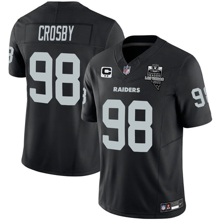 Men's Raiders Vapor Limited Jersey - All Stitched LVRAI_KDZ - KINDOZY