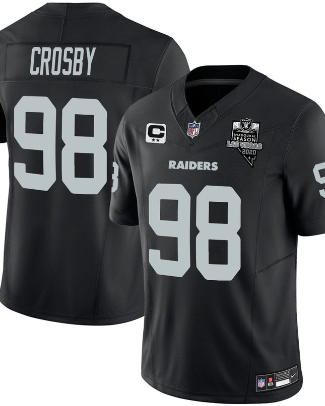 Men's Raiders Vapor Limited Jersey - All Stitched LVRAI_KDZ - KINDOZY