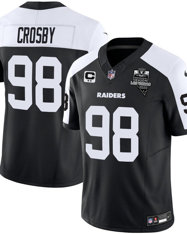 Men's Raiders Vapor Limited Jersey - All Stitched LVRAI_KDZ - KINDOZY