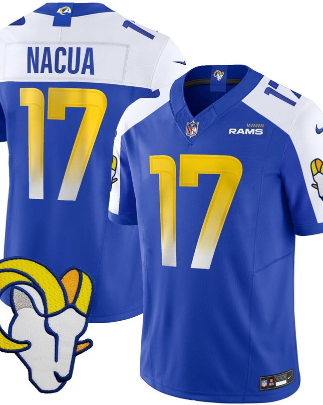 Men's Rams Vapor Limited Jersey V2 - All Stitched LAR_KDZ - KINDOZY
