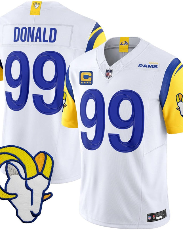 Men's Rams Vapor Limited Jersey V2 - All Stitched LAR_KDZ - KINDOZY