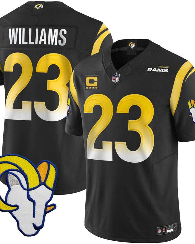 Men's Rams Vapor Limited Jersey V2 - All Stitched LAR_KDZ - KINDOZY